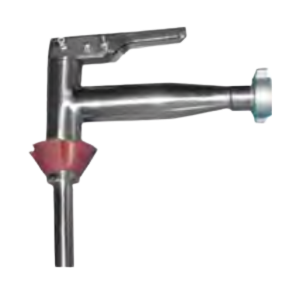 Filling gun with 1" internal thread connection stainless steel