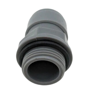 Liitin 8mm (5/16) x 3/8" DuoTight ulkokierre O-renkaalla