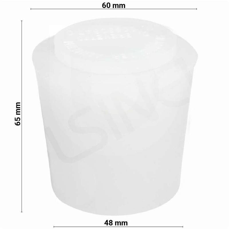 Silicone cap with air vent for wooden barrels