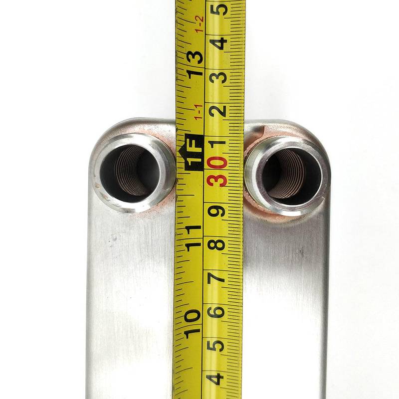 Värmeväxlare 30-plattor Chillout Threaded MKIV 1/2" BSP rostfritt stål