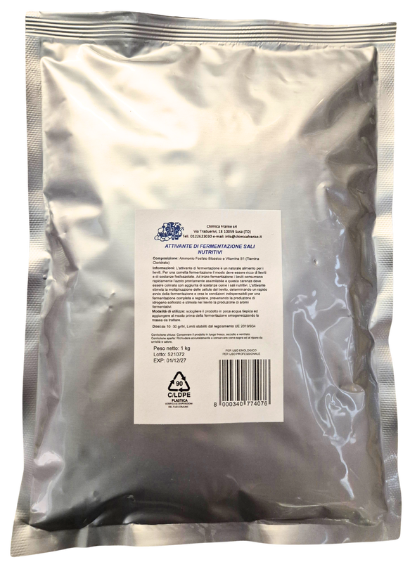 Jästnäringsämne 1kg Chimica Franke
