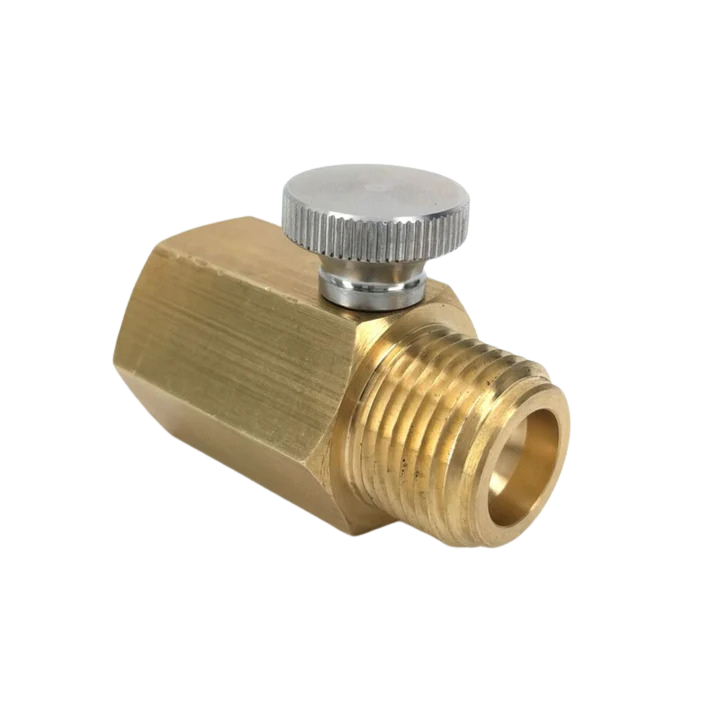 Adapter W21.8 male x TR21-4 female thread with adjustable pin deluxe