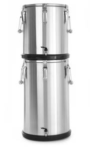 Insulated portable container 20L with tap Profi Line HENDI silver ⌀330x(H)360mm