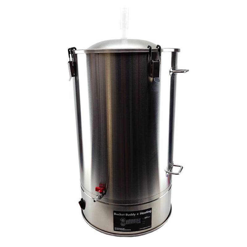 Fermentavimo talpykla 65L su kaitinimo elementu 60W nerūdijantis plienas