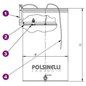 Õhkujuvkaane komplekt ⌀405mm roostevaba teras