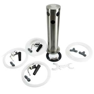 Bierturm für 3 Kegerator Series X Kühler