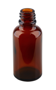 Flaska bärnsten brun 30ml GL18