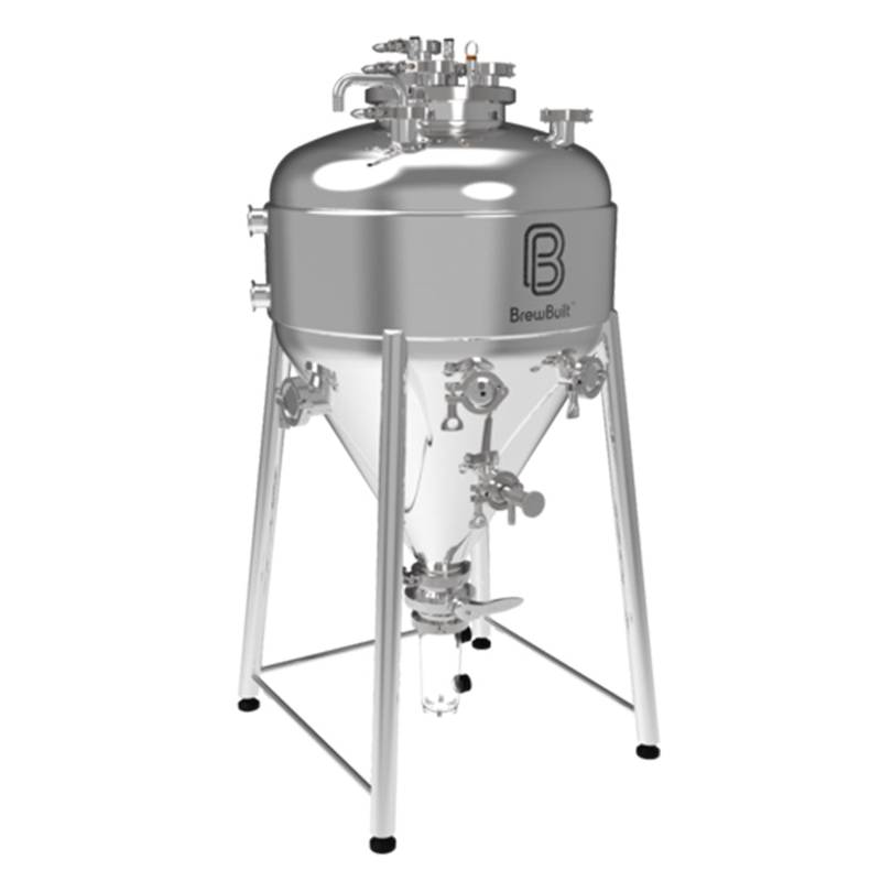 Raudzesanas tvertne 95L BrewBuilt X3 Uni ar dubultu sienu koniska nerusejoss terauds