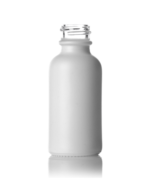 Klaaspudel Apteek 100ml valge-matt