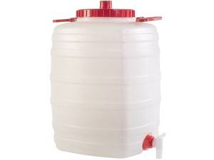 Plastic container 50L plastic tap reusable