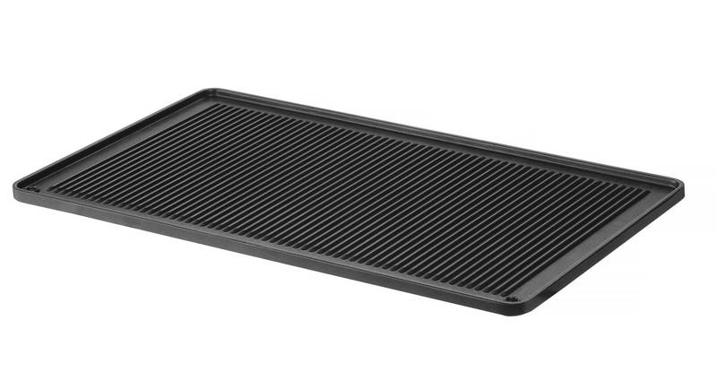 Grillplatte GN 1/1 530x325x(H)15mm CONVECTOMAT GRILLPLATE HENDI gerippt