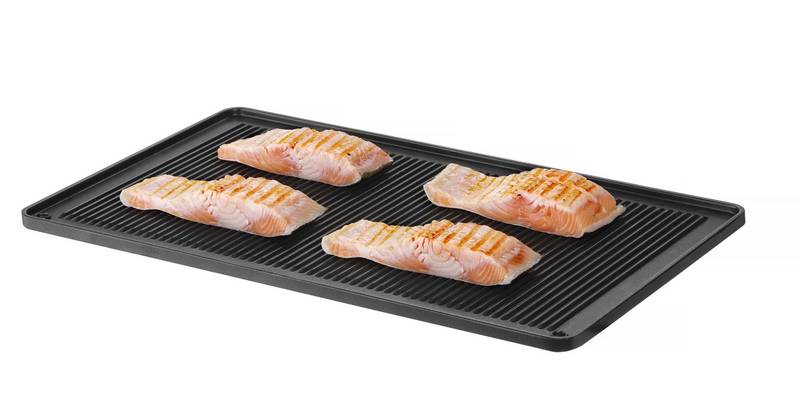 Grillplatte GN 1/1 530x325x(H)15mm CONVECTOMAT GRILLPLATE HENDI gerippt