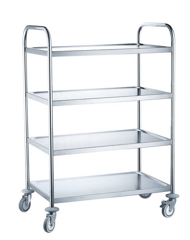Serving trolley 905x585x(H)1245mm HENDI 4 shelves