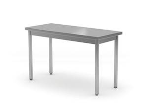 Central table 1000x600x(H)850mm without shelf bolted HENDI Profi Line
