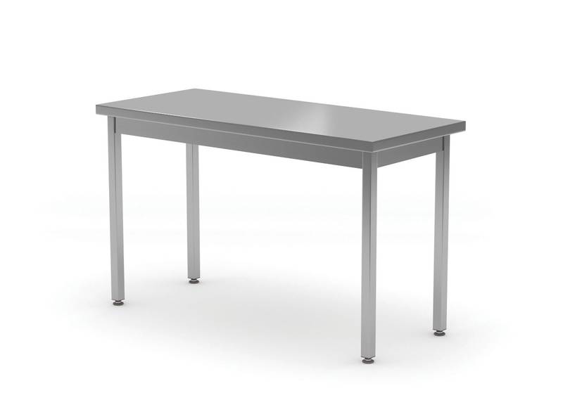 Central table 1000x600x(H)850mm without shelf bolted HENDI Profi Line