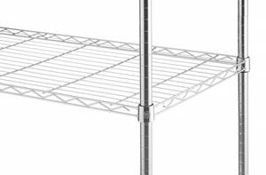 Storage rack with 5 shelves HENDI Chrome 910x455x(H)1830mm