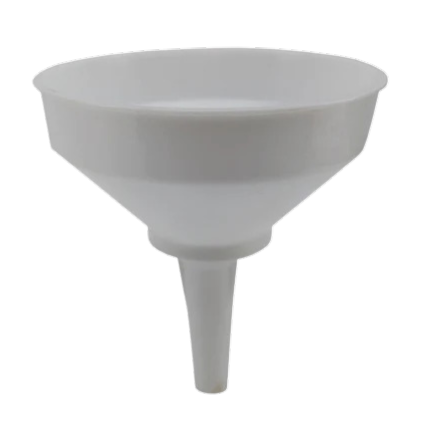 Funnel 15cm food-grade plastic with filter