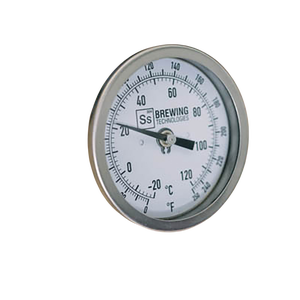 Ss Brewtech™ Thermometer (with Ss logo) for Brew Kettles with 1 bulkhead