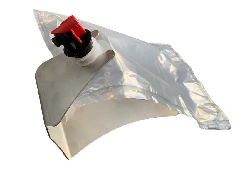 Storage bag holder large stainless steel