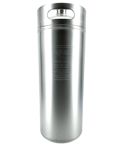 Olutkegi (Mini Keg) 10L ruostumaton teräs