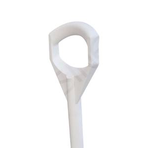 Valkoinen haarukka 127 cm – elintarvikkeille