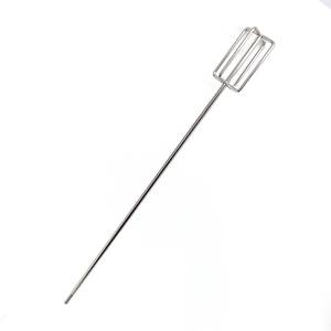 Mash stirrer 600mm 1/4" hex drive stainless steel
