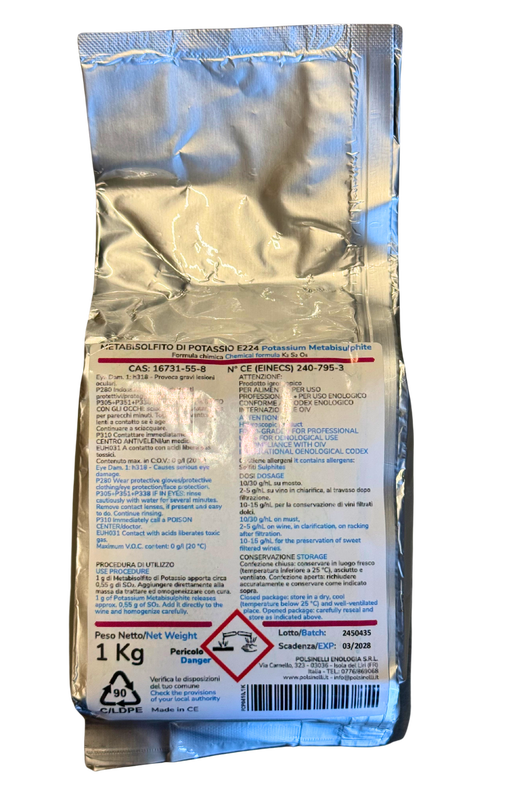Sulfit 1kg pulver