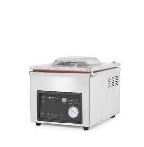 Vakuuminė kameros pakavimo mašina 330x480x(A)360mm Profi Line sandarinimo juosta 260mm 230V/370W HENDI