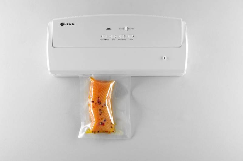 Streifen-Vakuumverpackungsmaschine HENDI Budget Line 220-240V/100W 390x160x(H)92mm