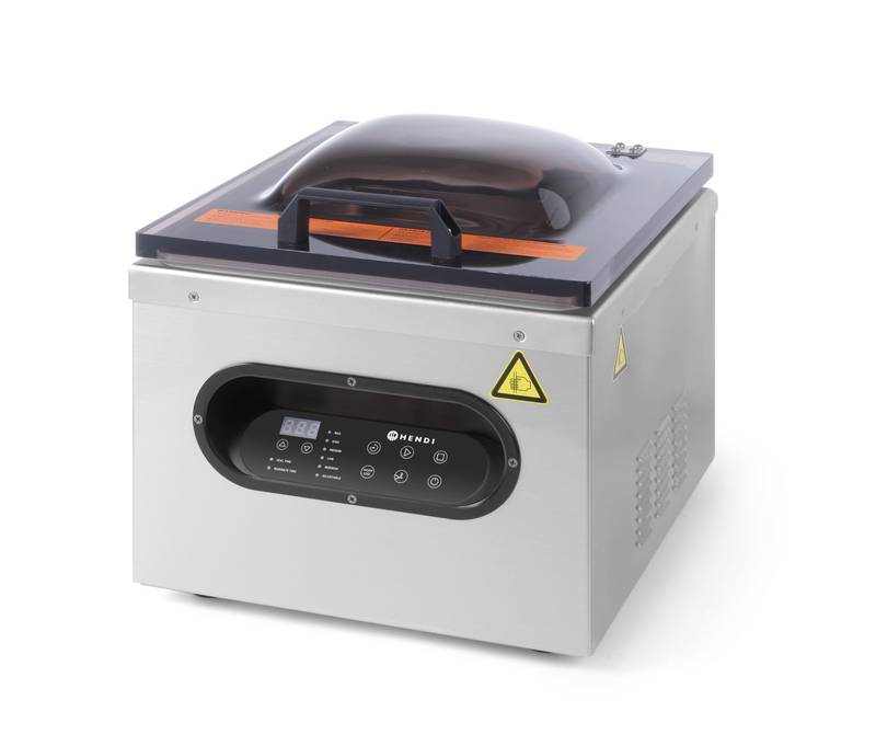 Vaakumkambriga pakendaja Kitchen Line HENDI 230V/630W 360x490x(H)365mm