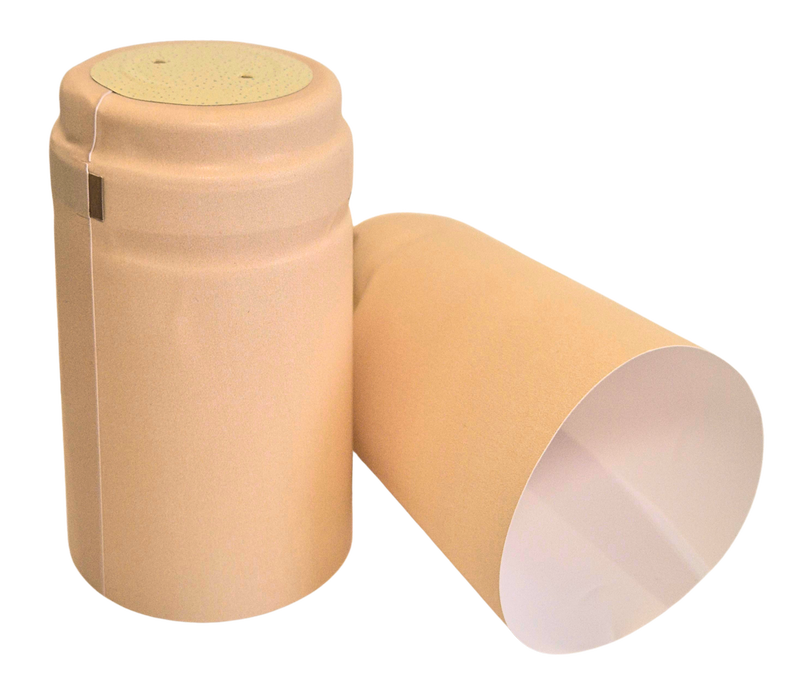 Termokahanev kapsel Ø31x55mm elevandiluu matt S65 rebimisribaga 100tk