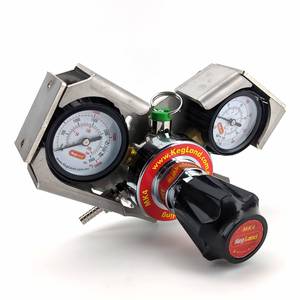Gauge protector for MK4 regulator stainless steel