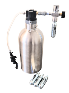 Behållare dryckesbehållare Growler 2L tappkranssats
