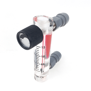 Flödesmätare 0,1-1,5L/min syre med duotight 8mm x FFL