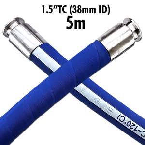 Šļūtene 5m FlexiRoyal EPDM 1,5" TC (iekšējais Ø 38mm) alus darīšanai
