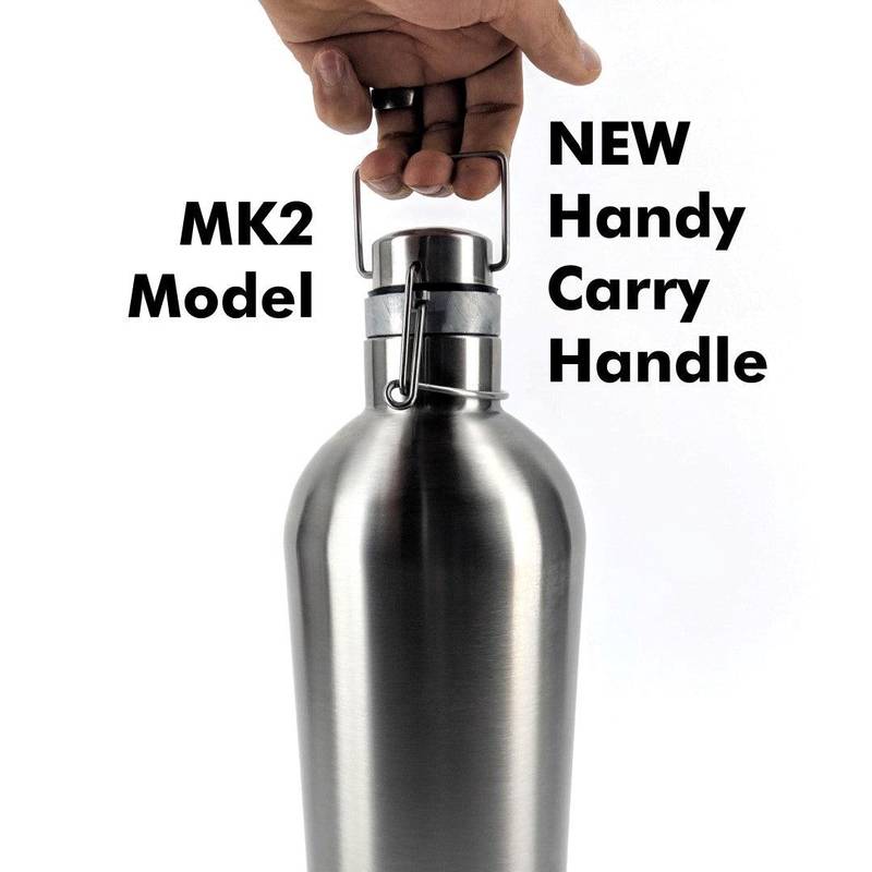 Behälter 2L Getränk The Ultimate Growler Edelstahl