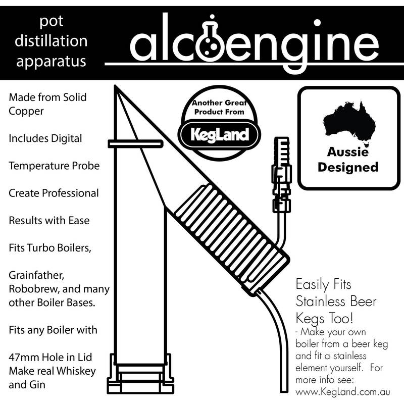 Distiller Alcoengine for pots