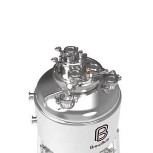 Raudzesanas tvertne 95L BrewBuilt X3 Uni ar dubultu sienu koniska nerusejoss terauds