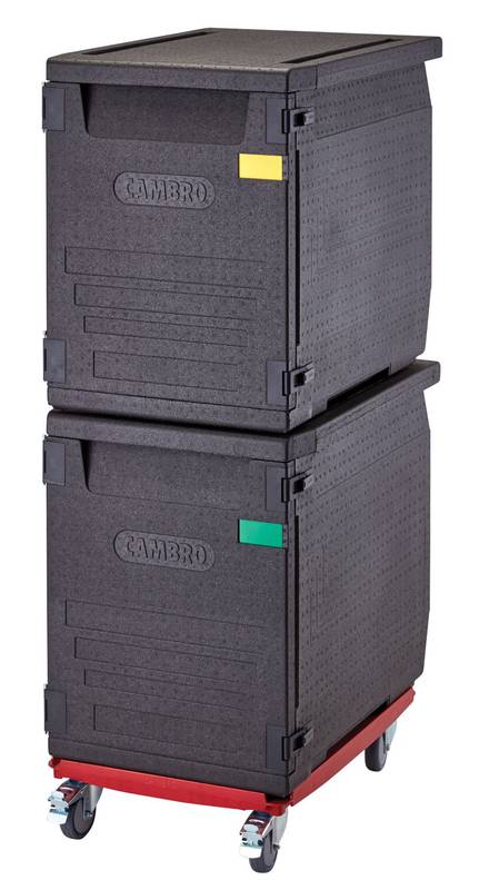 Cart Camdolly 710x510x(H)167mm Cambro for Cam GoBox 4060 insulated carriers red