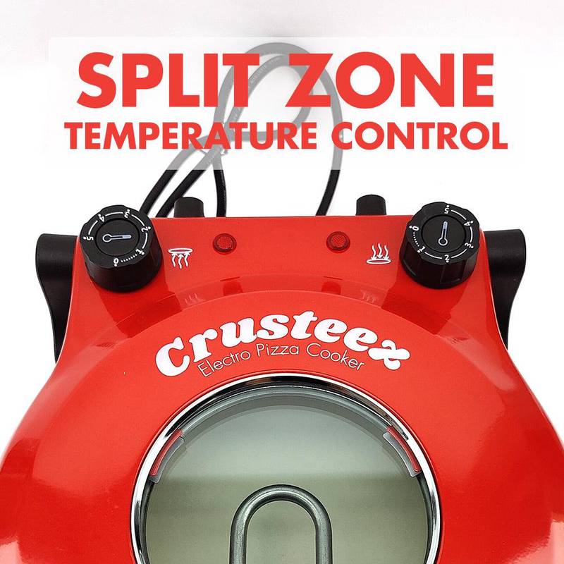 Crusteez elektrisk pizzaugn 1200W