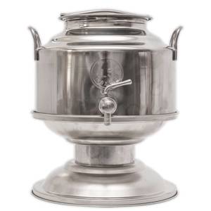 Drum 5L with grafted bottom stainless steel
