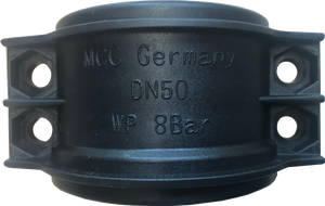 Šļūtenes drošības skava DN25-6 36-39mm plastmasa 2gab
