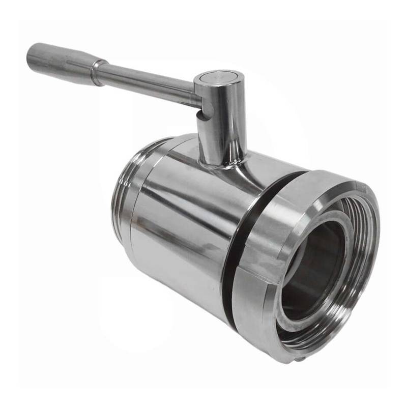 Ball valve DIN 50 M/F AISI 304 stainless steel