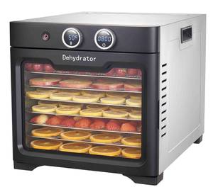 Maisto džiovyklė ProChef DSC-08A01 8 lygių 0,8m² 8kg su laikmačiu