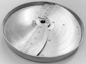 Cutter SZ-40 body with 3mm stainless steel grater disc. stainless steel