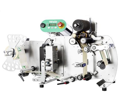 Hot foil printer for M2R labelling machine