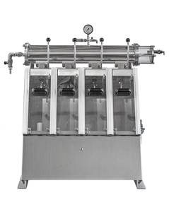 Isobarer Abfüller CEM für 4 Flaschen 200pdl/h 5bar