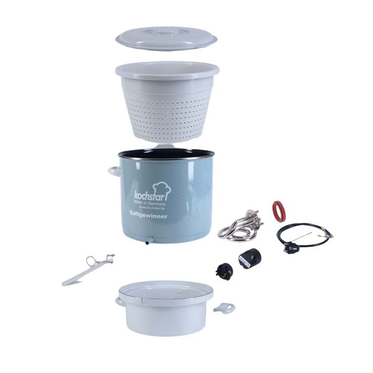 Juice Steamer KochStar 1.5kW 10L with Berry Basket