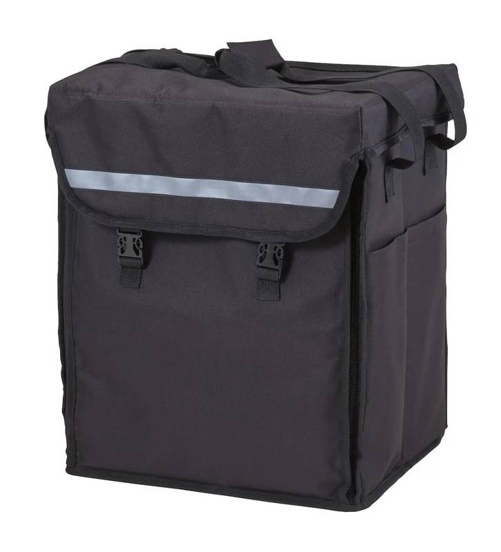 Insulated foldable backpack 40L Cambro with removable compartment black 355x280x(H)430mm