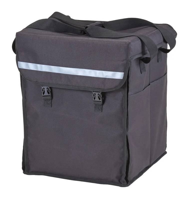 Insulated foldable backpack 78L Cambro with removable compartment black 355x380x(H)430mm